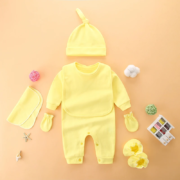 Set of Clothes for Newborn Baby, Pure Cotton, Full Moon Gift